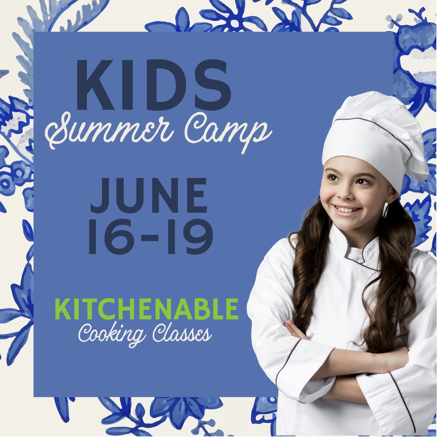 Kids Summer Cooking Camp – June 16-19, 2025